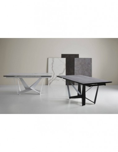 Mesa ext. ISIA 180 Gris/Negro